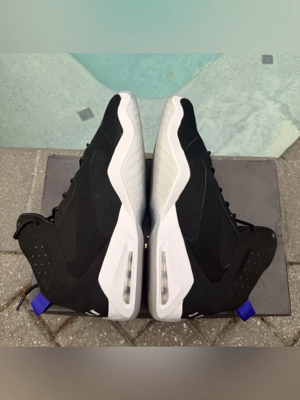 SIZE 10.5 NIKE AIR JORDAN LIFT OFF BLACK CONCORD SNEAKERS AR4430-040